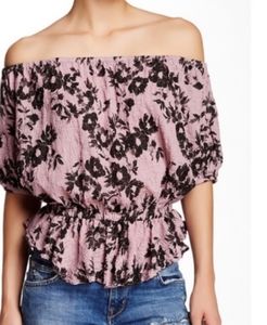 Free People Floral Embrace Top